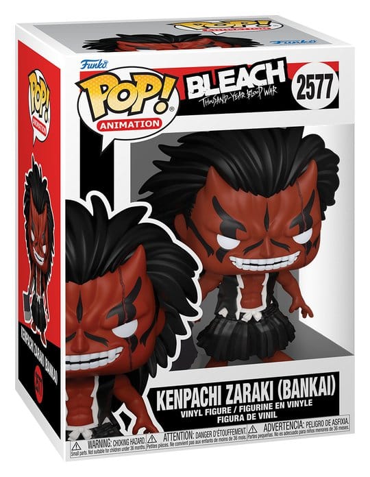 Bleach: Thousand-Year Blood War Figura POP! Animation Vinyl Kenpachi 9 cm