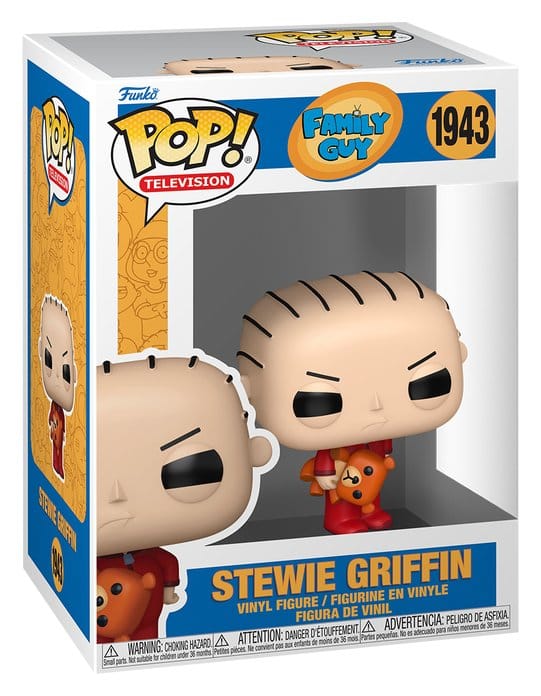Family Guy Figura POP! Television Vinyl Stewie Griffin 9 cm