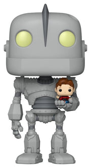 O Gigante de Ferro Super Sized Pop! Animation Figura Vinyl Iron Giant w/Hogarth 15 cm