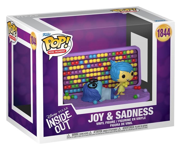 Del revés POP! Mini Moment Vinyl Figura Joy & Sadness 9 cm