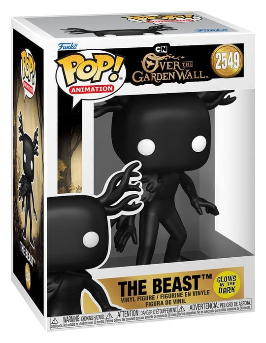 Más allá del jardín POP! Animatiion Vinyl Figuren Beast w/Chase 9 cm Surtido (6)