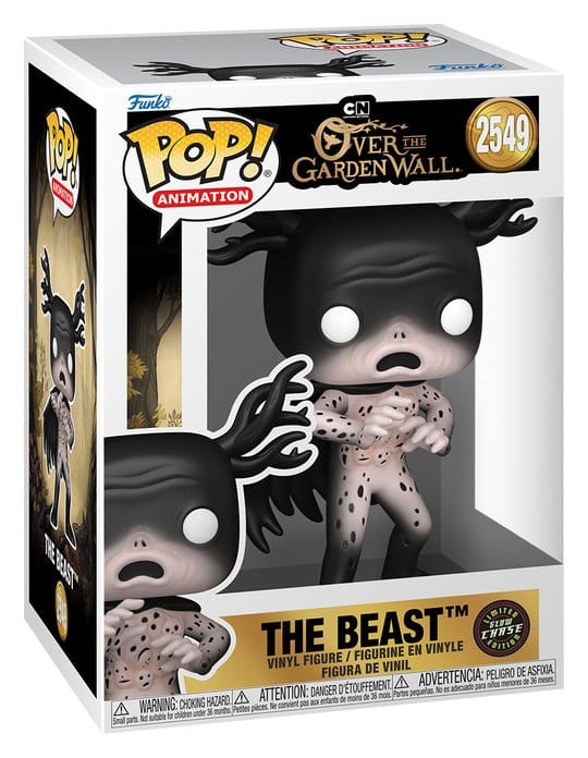 Más allá del jardín POP! Animatiion Vinyl Figuren Beast w/Chase 9 cm Surtido (6)