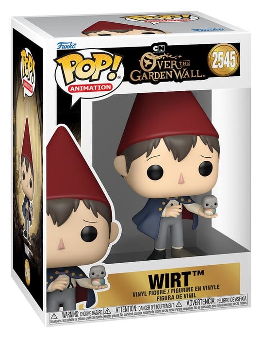 Más allá del jardín POP! Animation Vinyl Figura Wirt 9 cm