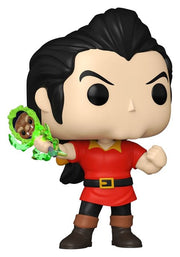 La bella y la bestia Figura POP! Disney Vinyl Gaston w/Mirror 9 cm