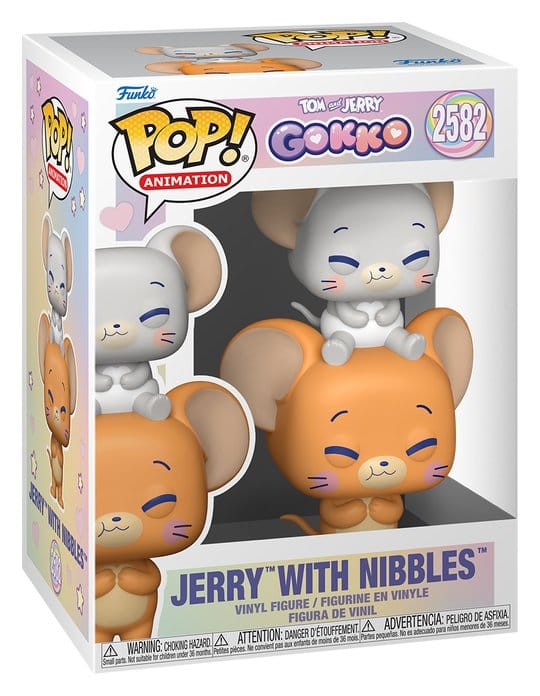 Tom & Jerry Gokko Pop! Animation Figura Vinyl Jerry 9 cm