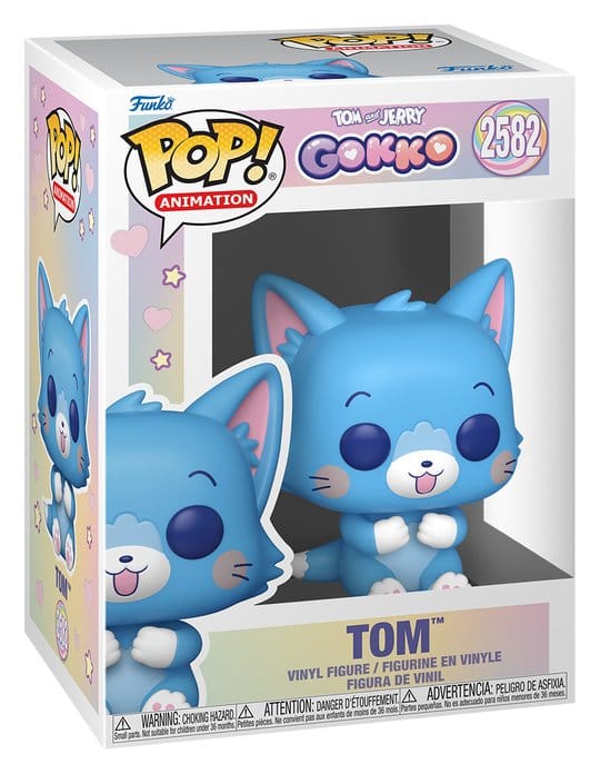 Tom & Jerry Gokko Pop! Animation Figura Vinyl Tom 9 cm