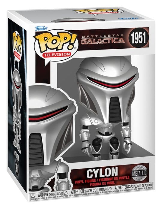 Battlestar Galactica Figura POP! Television Vinyl Cylon(MT) 9 cm