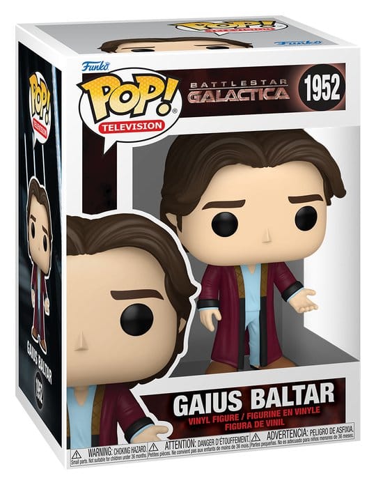 Battlestar Galactica Figura POP! Television Vinyl Gaius Baltar 9 cm