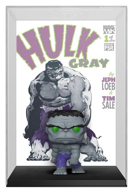 Marvel POP! Comic Covers Vinyl Figura Gray Hulk 9 cm Frikytopia