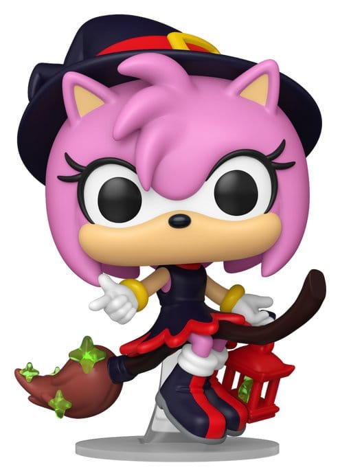 Sonic the Hedgehog Figura POP! Games Vinyl Amy on Broom 9 cm Frikytopia