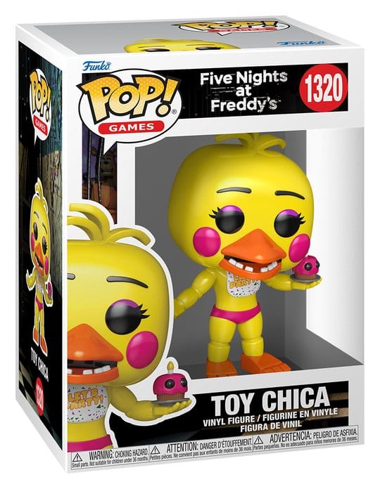 Five Nights at Freddy's Figura POP! Games Vinyl Toy Chica 9 cm