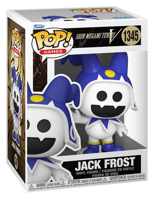 Megami Tensei Figura Pop! Games Vinyl Jack Frost 9 cm