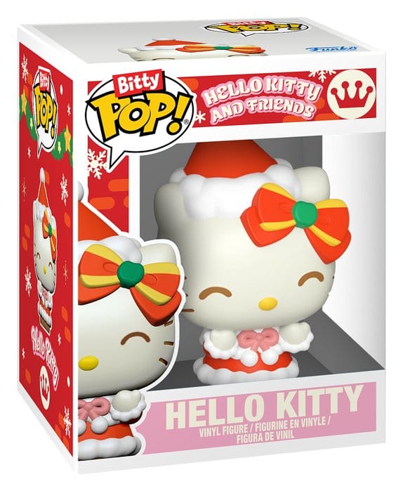 Hello Kitty Bitty POP! Towns Vinyl Figura Holiday- Merry Market