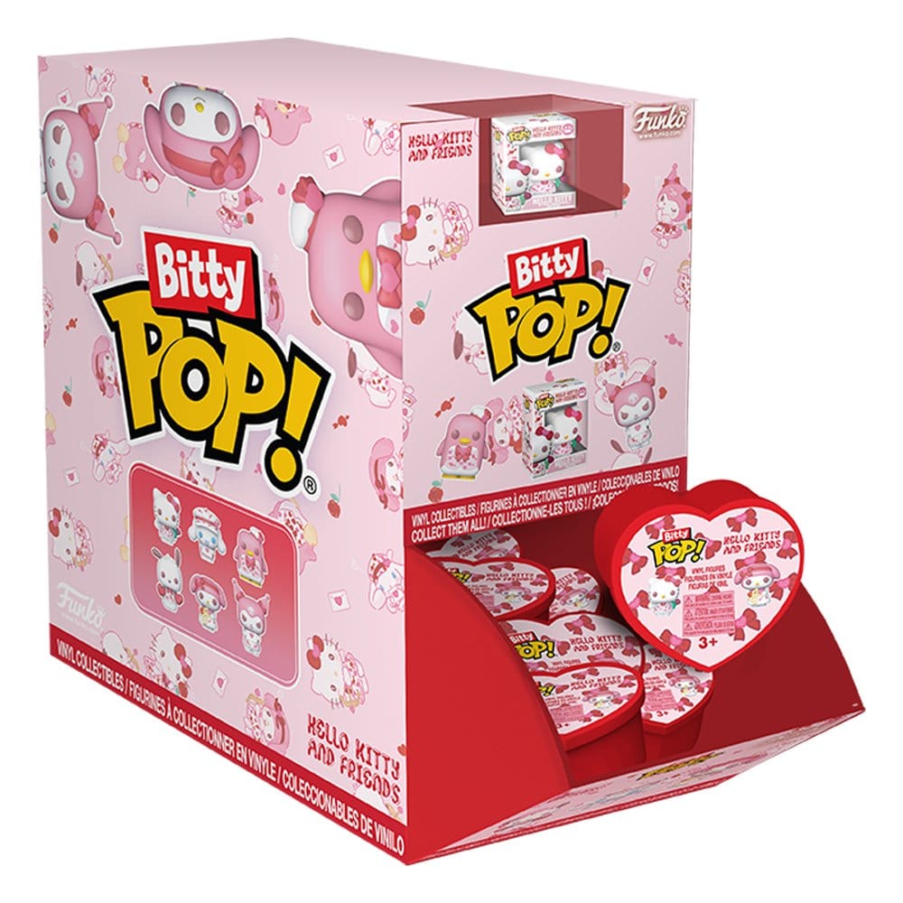 Hello Kitty Figura Pocket POP! Vinyl Hearts Valentines PDQ Display (24) 2,5 cm