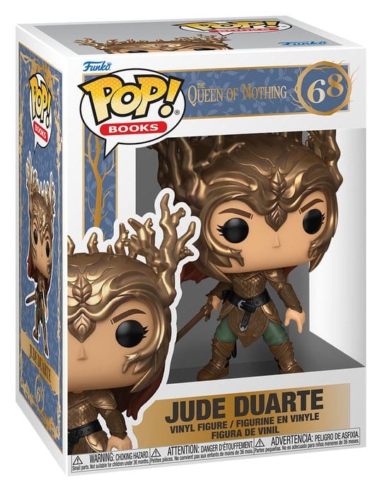 Folk of Air Series Figura POP! Books Vinyl Queen of Nothing - Jude (Armor) 9 cm