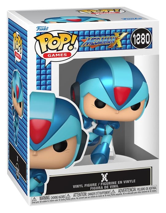 Mega Man Figura POP! Games Vinyl Mega Man X 9 cm