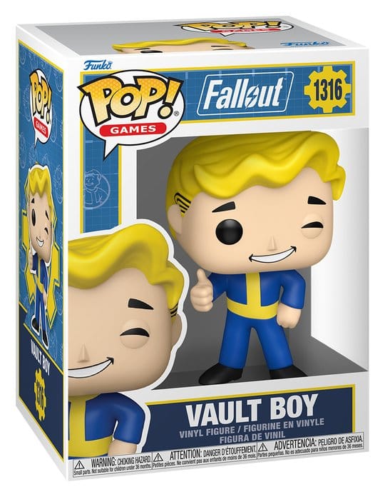 Fallout Figura POP! Games Vinyl Vault Boy 9 cm