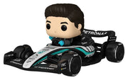 Fórmula 1 POP! Rides Super Deluxe Vinyl Figura Mercedes Benz - George Russell 15 cm
