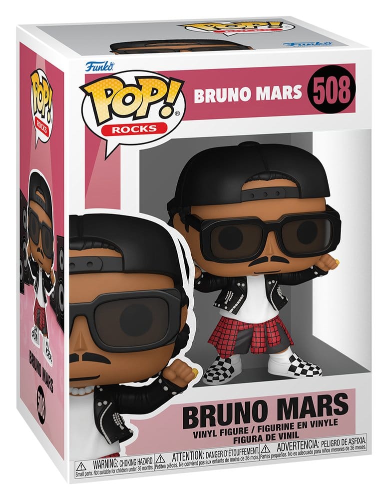 Bruno Mars Figura POP! Rocks Vinyl (APT.) 9 cm