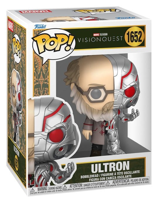 Marvel Figura POP! Vinyl : Vision Quest- Ultron (Split) 9 cm