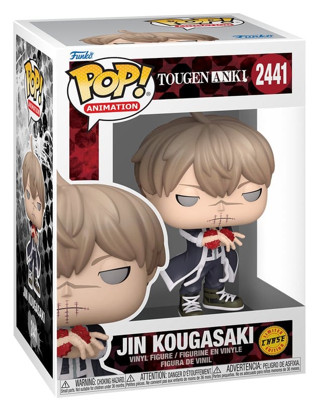 Tougen Anki Figuras POP! Animation Vinyl Jin with Chase 9 cm Surtido (6)