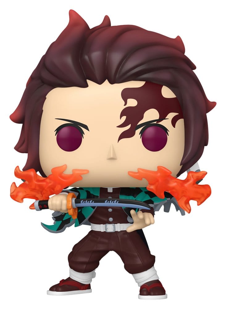 Demon Slayer: Kimetsu no Yaiba - The Movie Figura POP! Animation Vinyl Tanjiro 9 cm Frikytopia