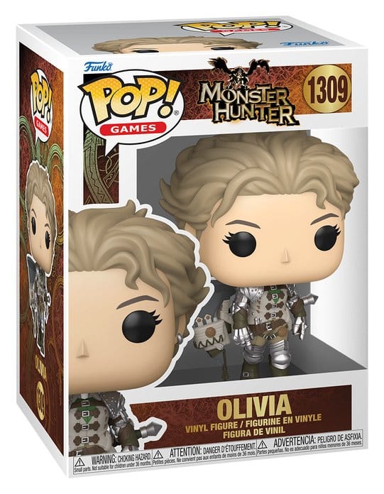 Monster Hunter Wilds Figura POP! Games Vinyl Olivia 9 cm