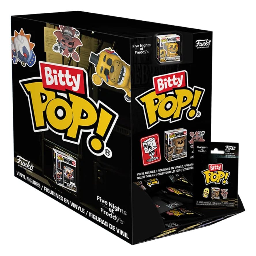 Five Nights at Freddy's Bitty POP! Vinyl Figuras 2 cm Expositor (32) Frikytopia