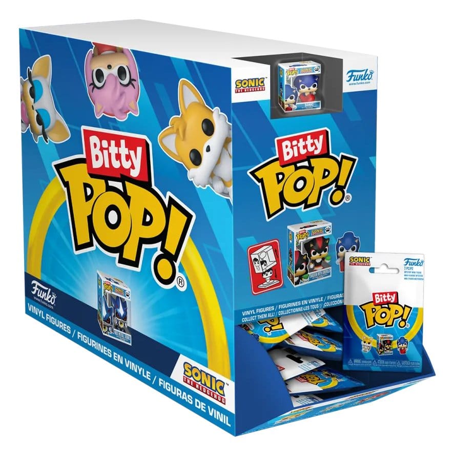 Sonic the Hedgehog Bitty POP! Vinyl Figuras 2 cm Expositor (32)