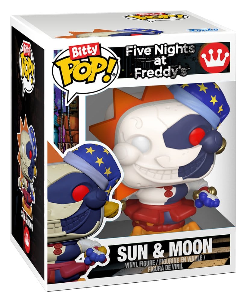 Five Nights at Freddy's Pack de 2 Figuras Bitty POP! Vinyl Withered Freddy & Sun & Moon 2 cm