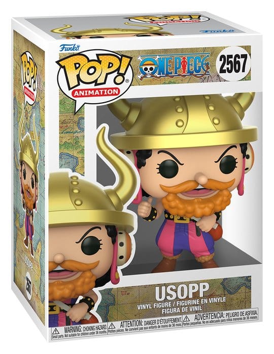 One Piece Figura POP! Vinyl Animation Usopp 9 cm