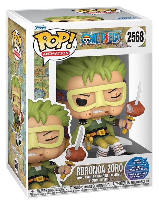 One Piece Figura POP! Vinyl Animation Zoro 9 cm
