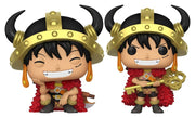 One Piece POP! Animation Vinyl Figuren Luffy w/Chase 9 cm Surtido (6)