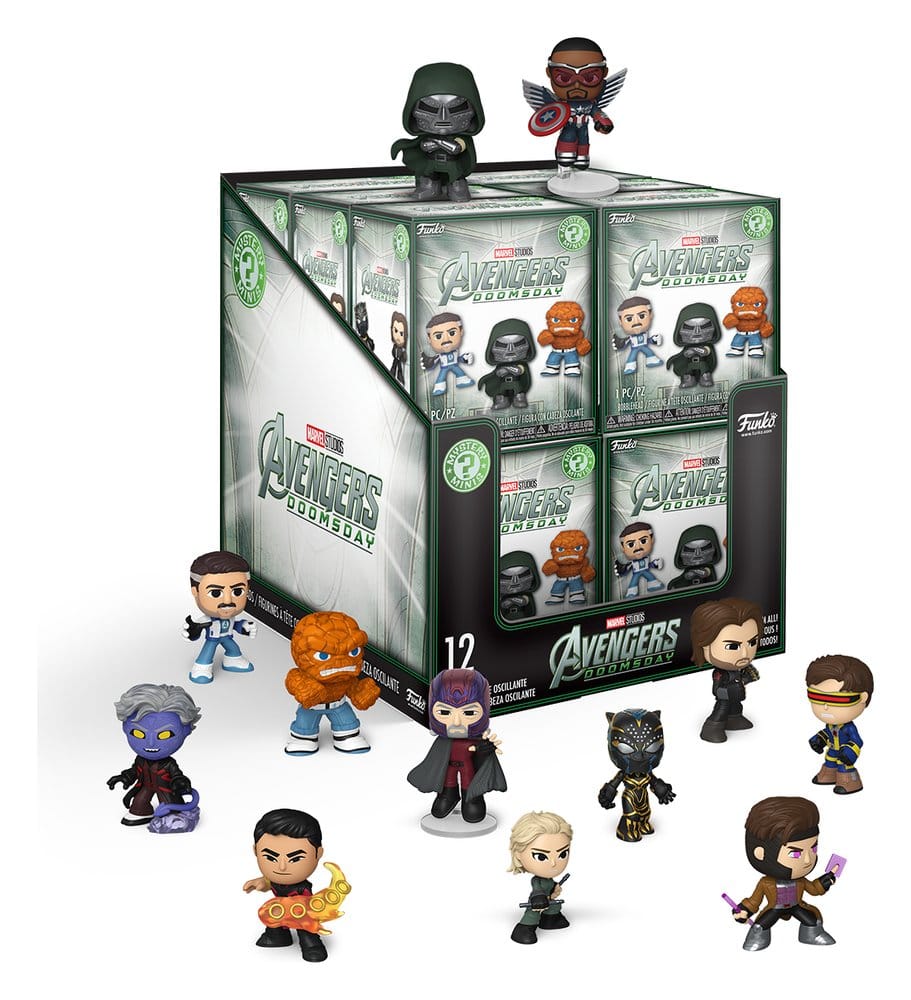 Avengers: Doomsday Mystery Minis Minifiguras 5 cm Expositor (12)
