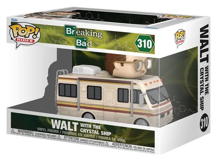 Breaking Bad POP! Rides Deluxe Vinyl FiguraWalt/RV 9 cm