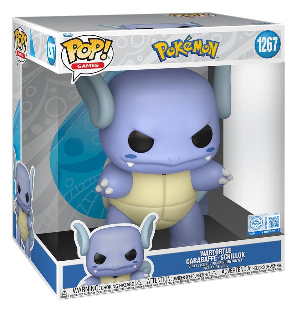 Pokemon Figura Super Sized Jumbo POP! Vinyl Wartortle 25 cm