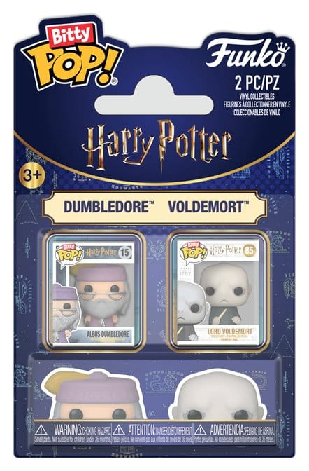 Harry Potter Pack de 2 Figuras Bitty POP! Vinyl Dumbledore/Voldemort 2 cm Frikytopia