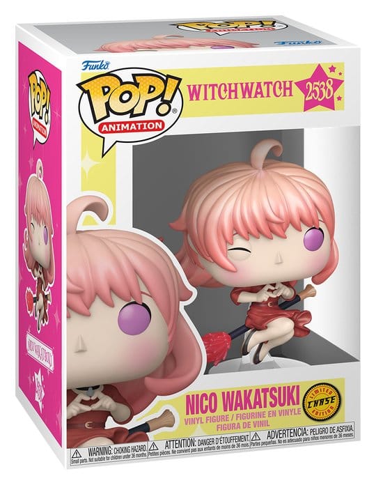 Witch Watch POP! Animatiion Vinyl Figuren Nico w/Chase 9 cm Surtido (6)