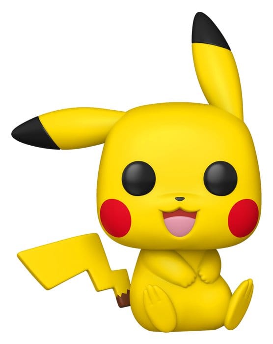 Pokémon Mystery Minis Minifiguras Pikachu (Sitting) 5 cm Expositor (12) Frikytopia