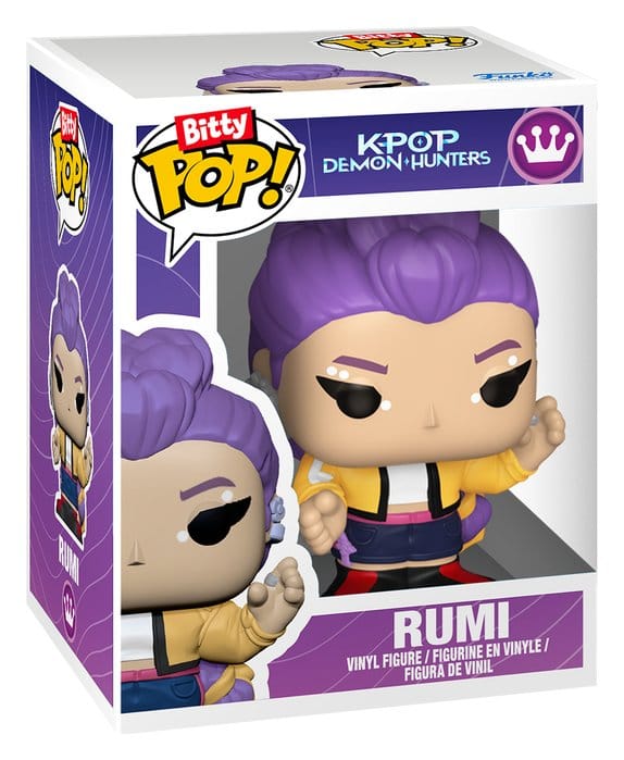 KPop Demon Hunters Bitty POP! Stages Vinyl Figuras Rumi 2,5 cm
