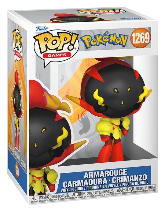 Pokémon Figura POP! Games Vinyl Armarouge 9 cm