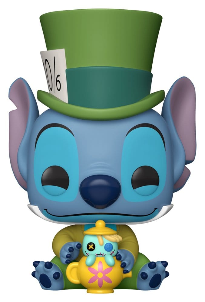 Lilo & Stitch POP! Disney Vinyl Figura Stitch as Mad Hatter 9 cm