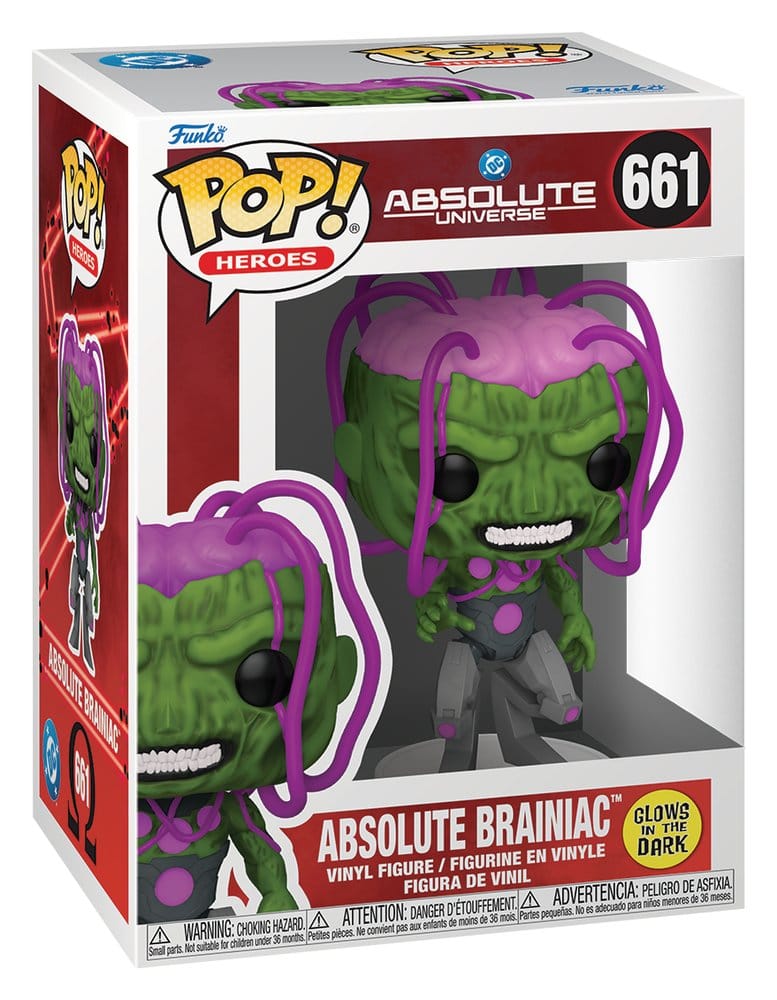 DC Comics POP! Comics Vinyl Figura Brainiac 9 cm