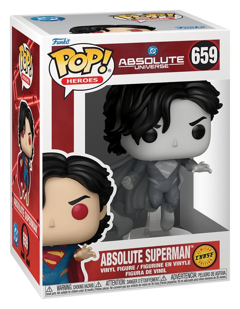 DC Comics POP! Comics Vinyl Figura Absolute Superman with Chase 9 cm Surtido (6)