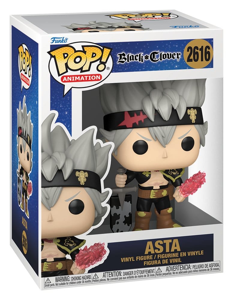 Black Clover Figura POP! Animation Vinyl Asta 9 cm