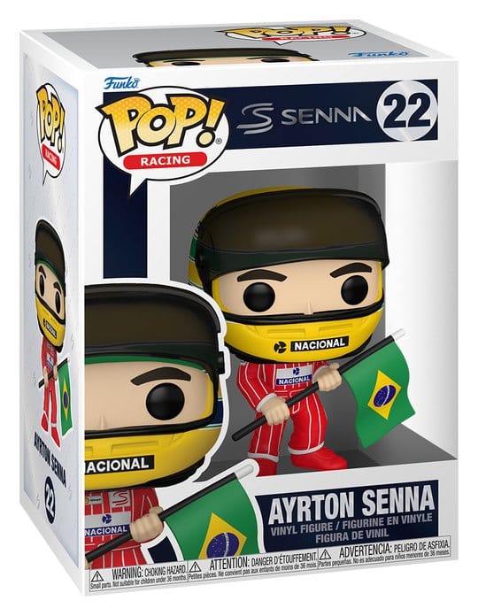 Formular 1 POP! Racing Vinyl Figura McLaren - Senna(Helmet) 9 cm