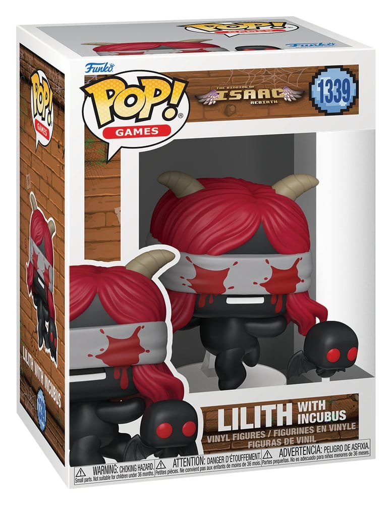 The Binding of Isaac POP! & Buddy Vinyl Figura Lilith with Bat 9 cm