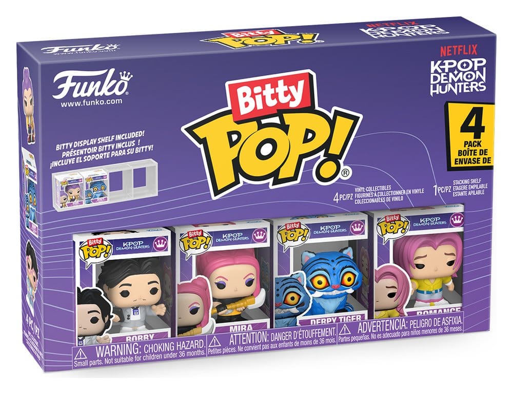 Netflix Bitty POP! Mini Figuras pack de 4 Mira 2 cm
