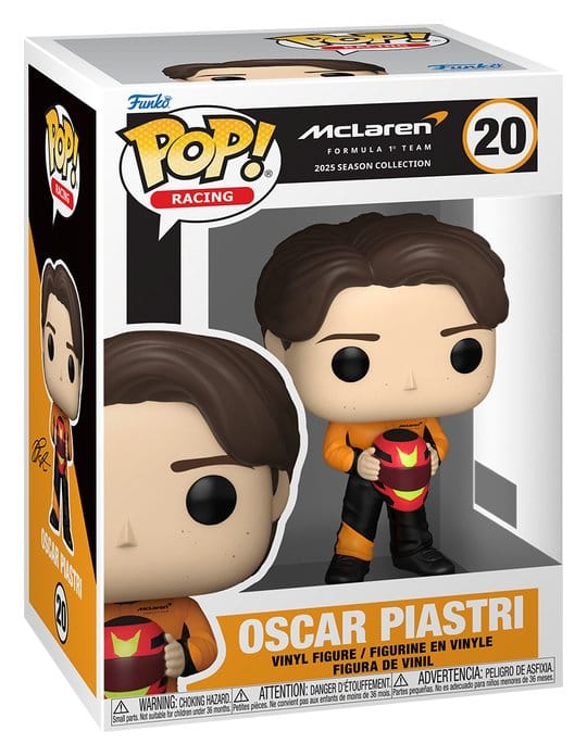 Formule 1 POP! Figura de Vinil de Corrida McLaren - Oscar Piastri 9 cm