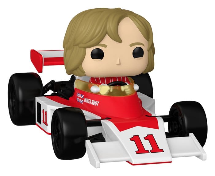 Fórmula 1 POP! Rides Super Deluxe Vinyl Figura McLaren- Hunt ('76) 15 cm Frikytopia